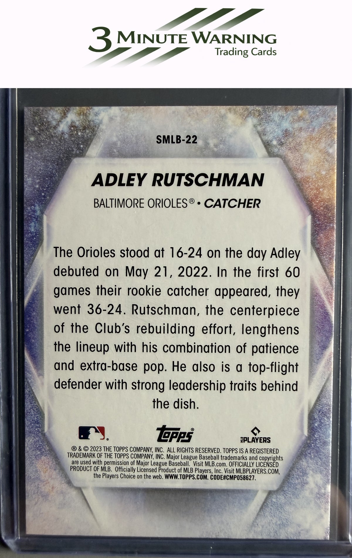 2023 Topps #SMLB-22 Adley Rutschman Stars of MLB