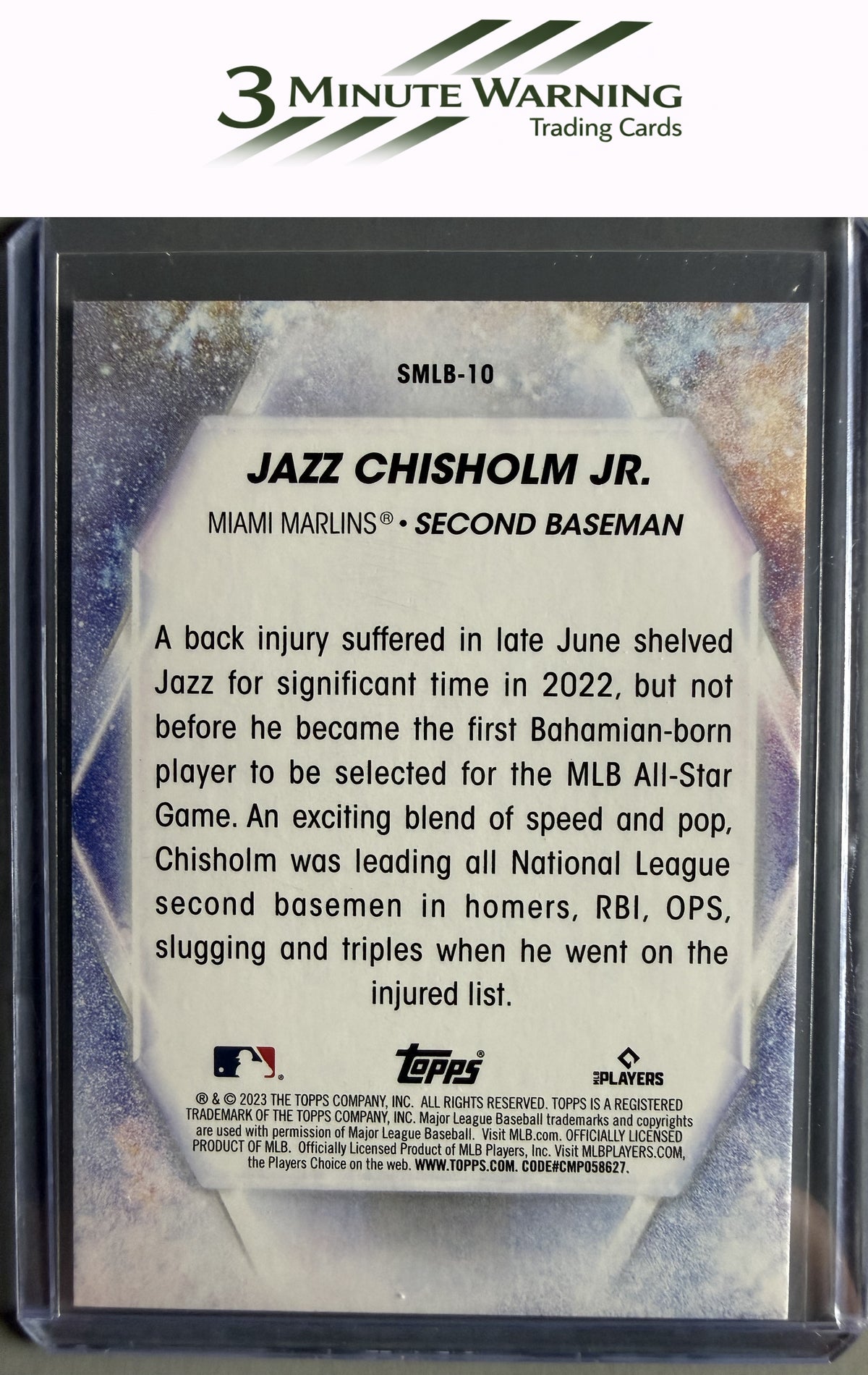2023 Topps #SMLB-10 Jazz Chisholm Jr. Stars of MLB