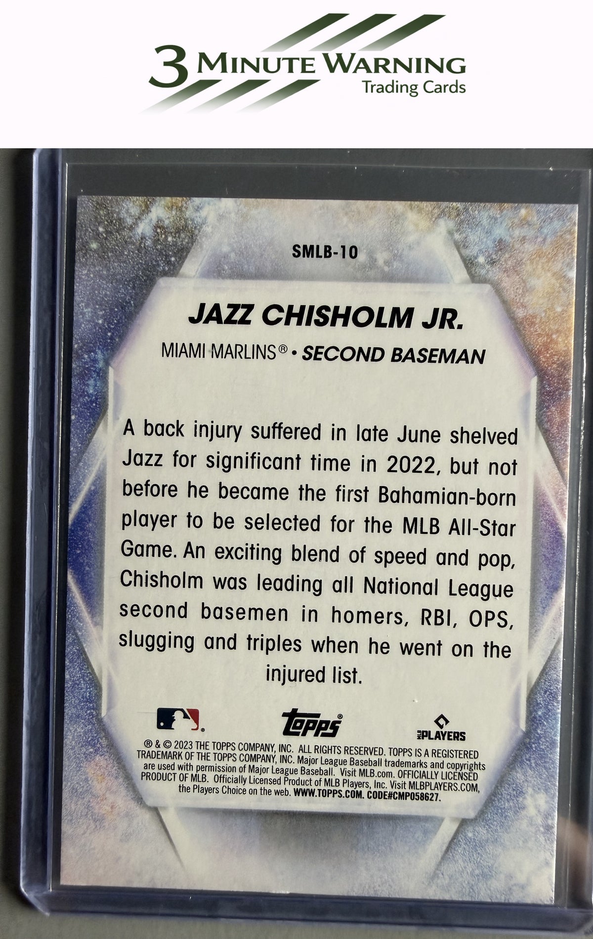 2023 Topps #SMLB-10 Jazz Chisholm Jr. Stars of MLB