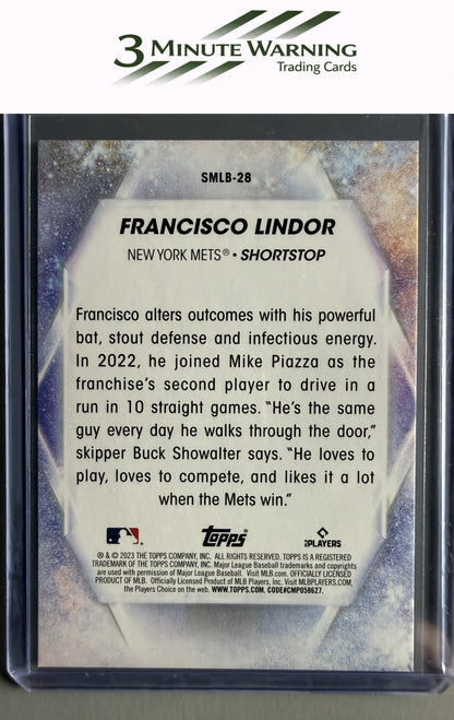 2023 Topps #SMLB-28 Francisco Lindor Stars of MLB
