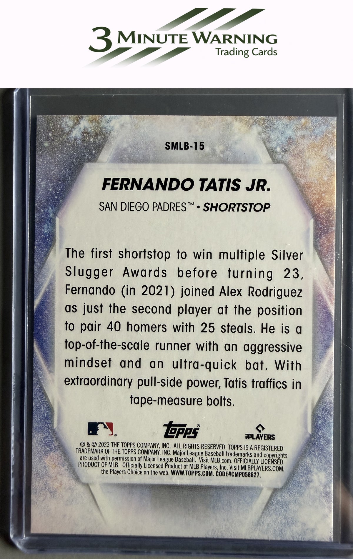 2023 Topps #SMLB-15 Fernando Tatis Jr. Stars of MLB