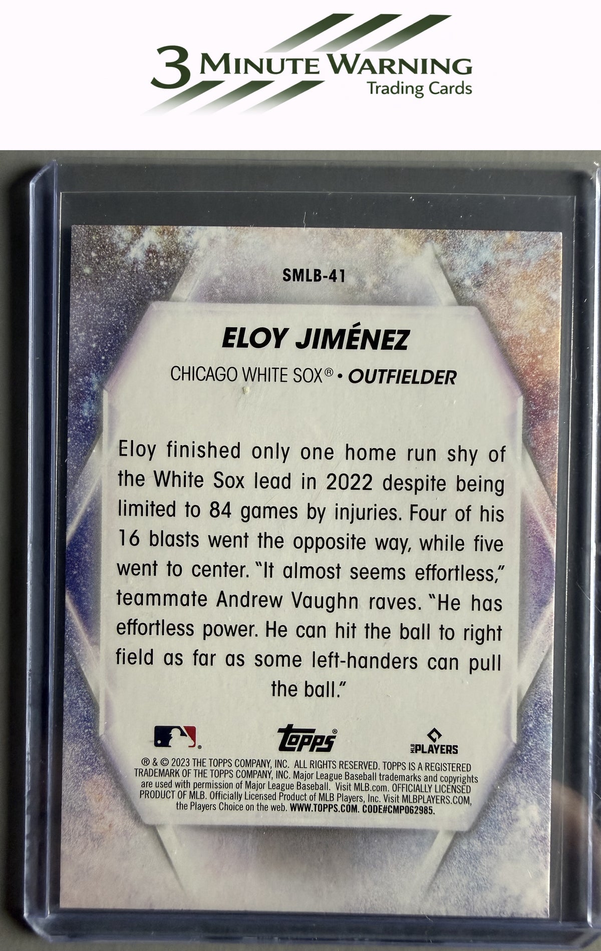 2023 Topps #SMLB-41 Eloy Jiménez Stars of MLB