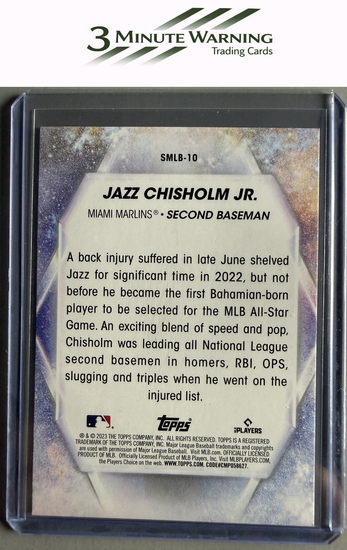 2023 Topps #SMLB-10 Jazz Chisholm Jr. Stars of MLB