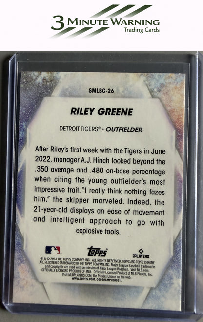2023 Topps #SMLBC-26 Riley Greene Stars of MLB Chrome