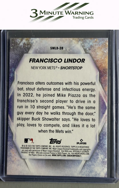 2023 Topps #SMLB-28 Francisco Lindor Stars of MLB