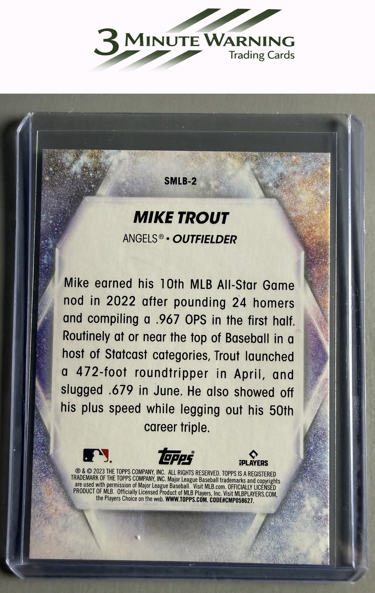 2023 Topps #SMLB-2 Mike Trout Stars of MLB