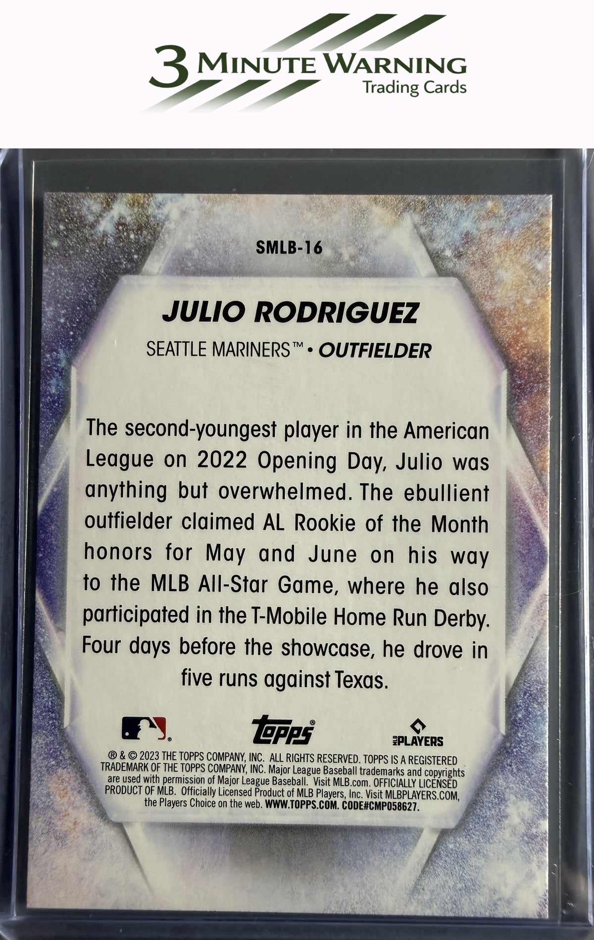 2023 Topps #SMLB-16 Julio Rodriguez Stars of MLB