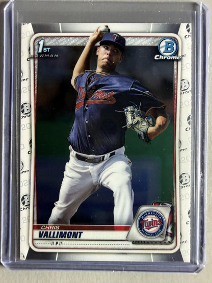 2020 Bowman #BCP-78 Chris Vallimont Chrome Prospects