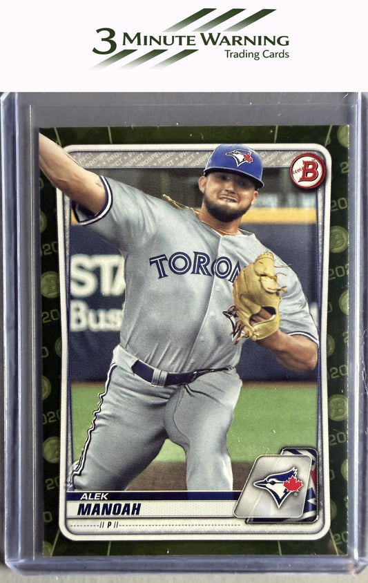 2020 Bowman #BP-149 Alek Manoah Prospects Camo