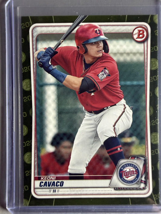 2020 Bowman #BP-118 Keoni Cavaco Prospects Camo