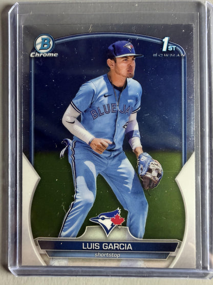 2023 Bowman #BCP-94 Luis Garcia Chrome Prospects