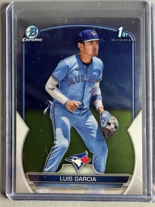 2023 Bowman #BCP-94 Luis Garcia Chrome Prospects