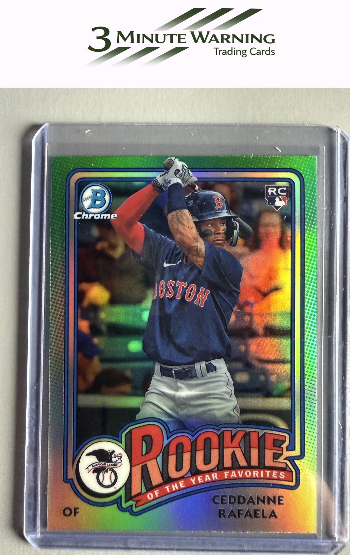 2024 Bowman #ROY-5 Ceddanne Rafaela Rookie of the Year Favorites