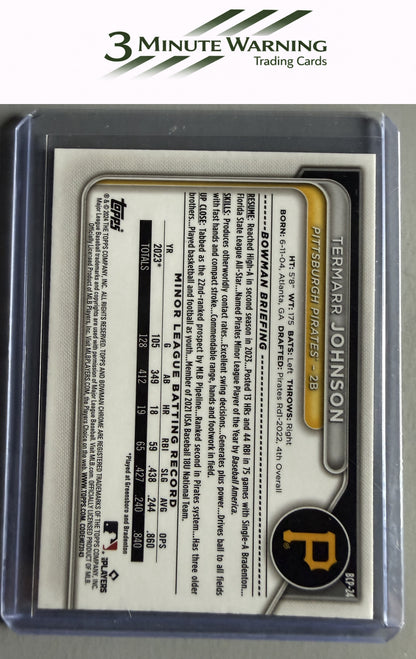 2024 Bowman #BCP-24 Termarr Johnson Chrome Prospects