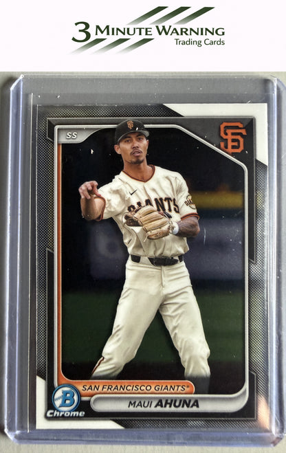 2024 Bowman #BCP-26 Maui Ahuna Chrome Prospects