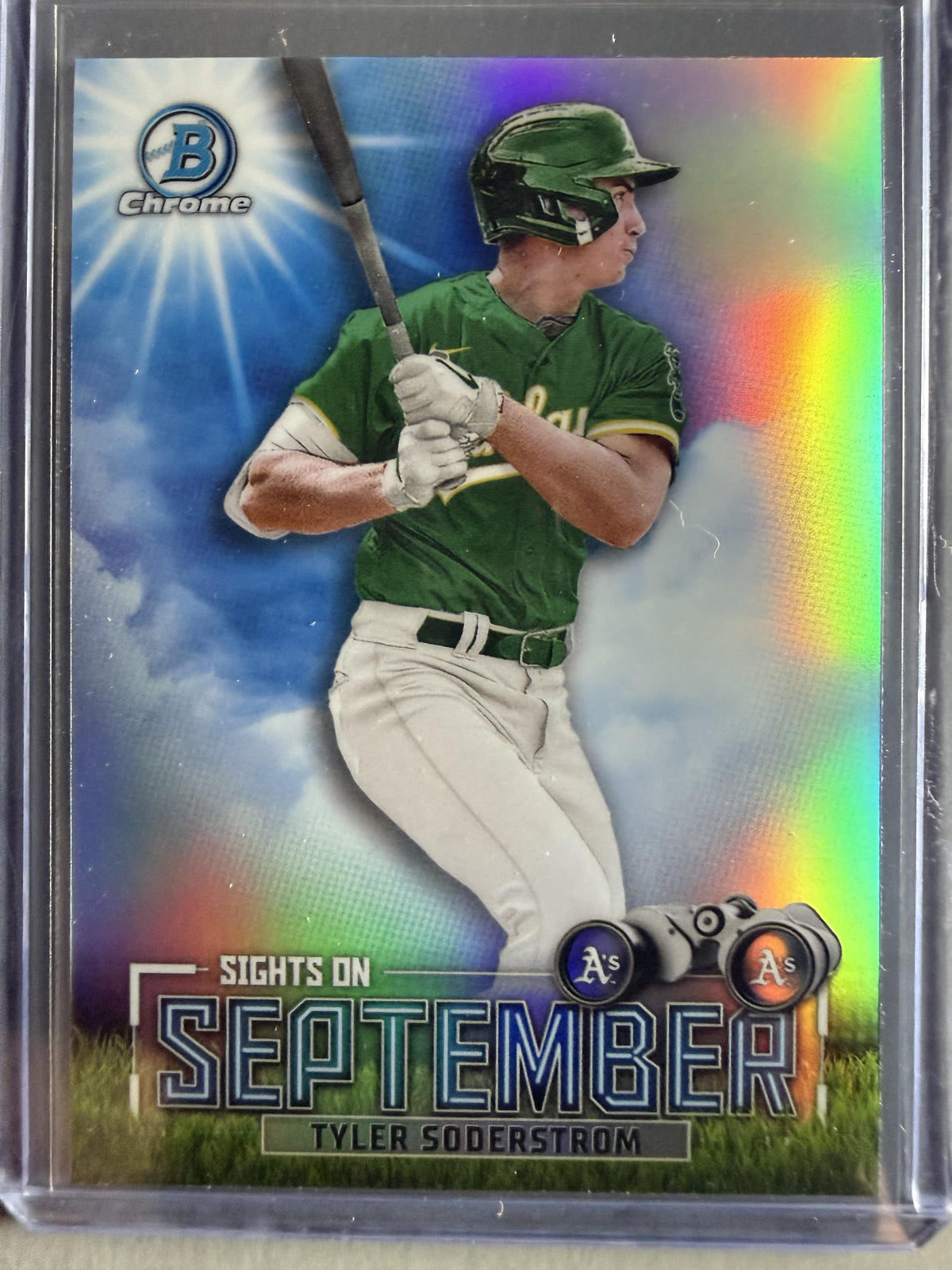 2023 Bowman #SOS-15 Tyler Soderstrom Sights on September