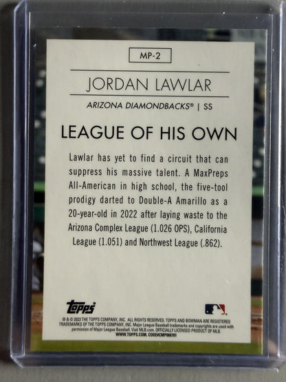 2023 Bowman #MP-2 Jordan Lawlar Modern Prospects