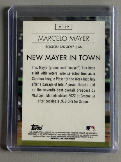 2023 Bowman #MP-19 Marcelo Mayer Modern Prospects