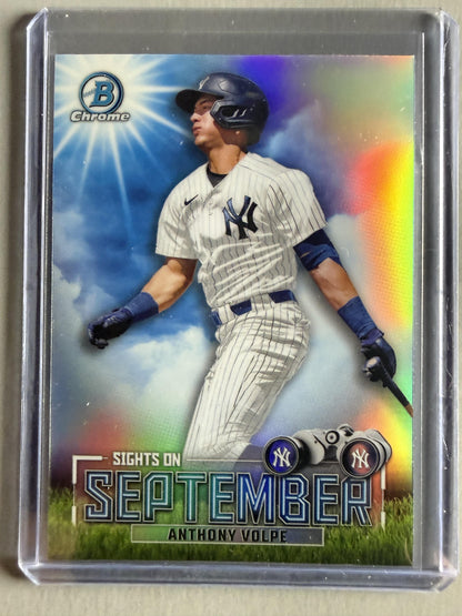 2023 Bowman #SOS-14 Anthony Volpe Sights on September