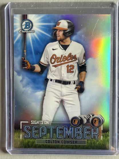 2023 Bowman #SOS-3 Colton Cowser Sights on September