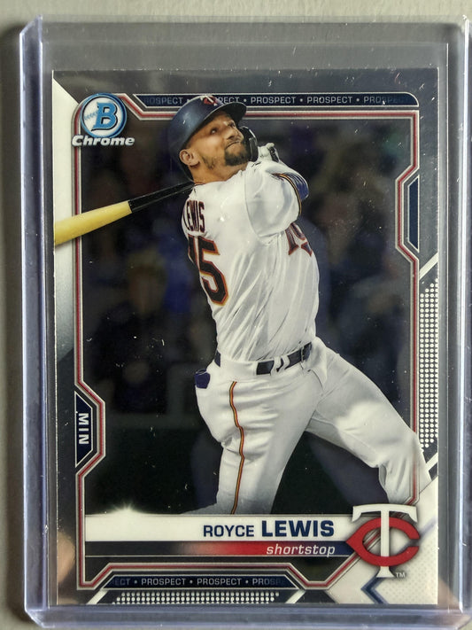 2021 Bowman #BCP-63 Royce Lewis Chrome Prospects