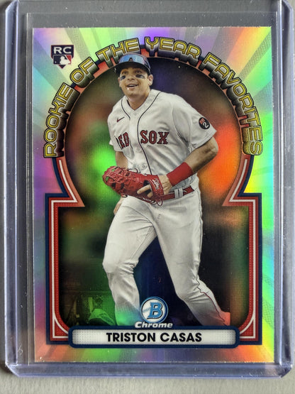 2023 Bowman #ROYF-14 Triston Casas Rookie of the Year Favorites