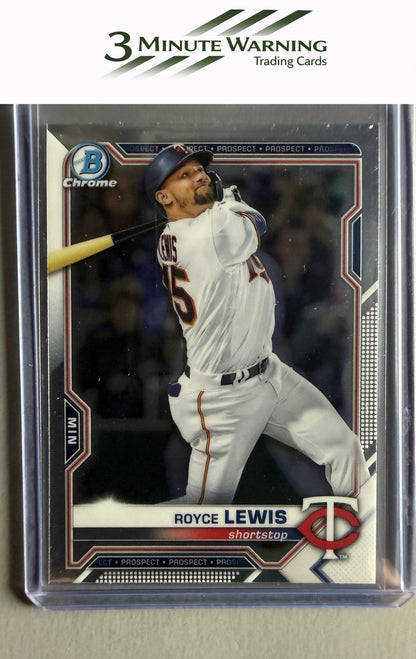 2021 Bowman #BCP-63 Royce Lewis Chrome Prospects