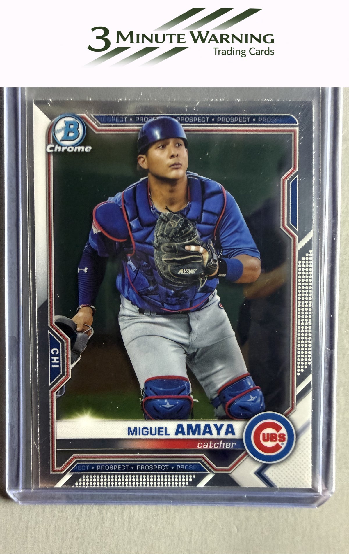2021 Bowman #BCP-148 Miguel Amaya Chrome Prospects