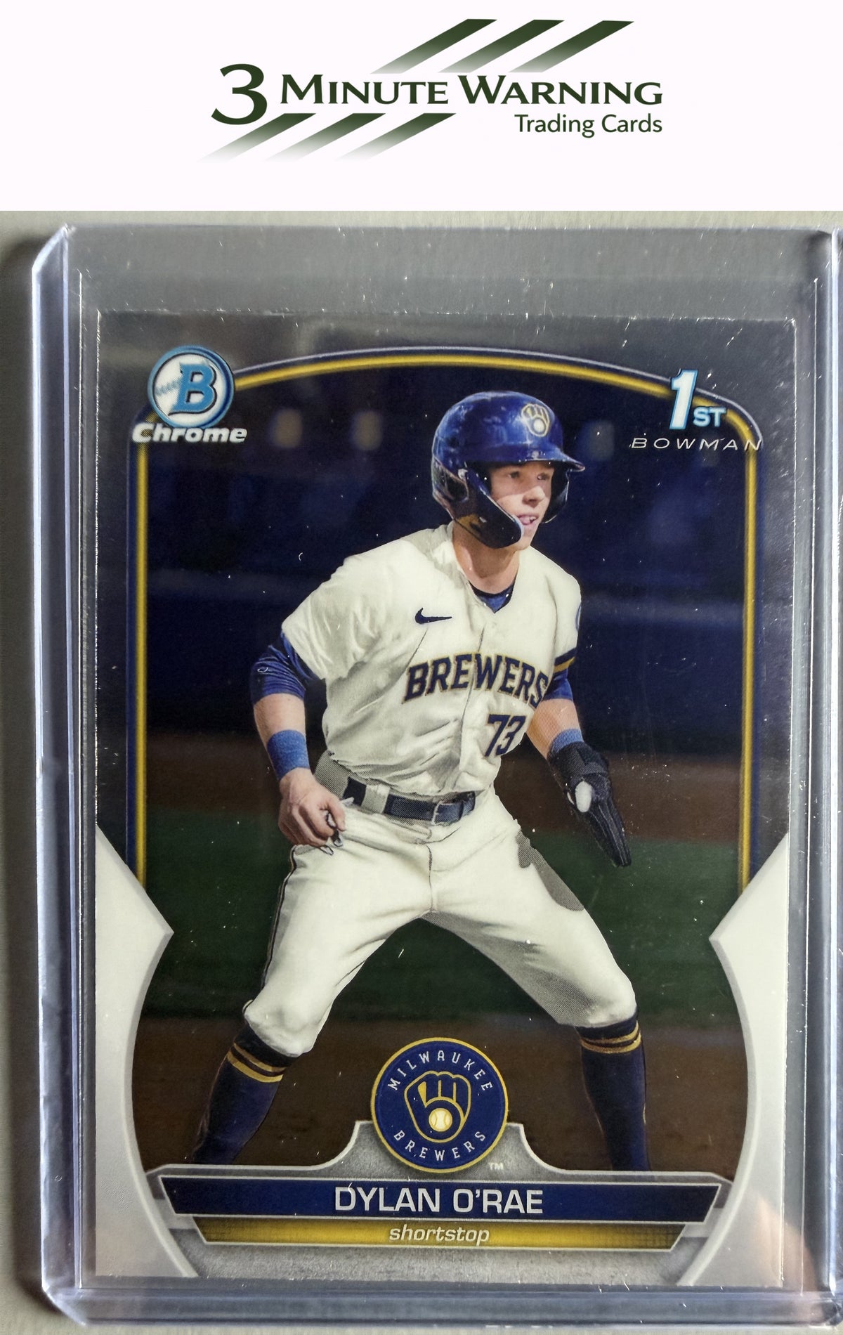 2023 Bowman #BCP-143 Dylan O'Rae Chrome Prospects