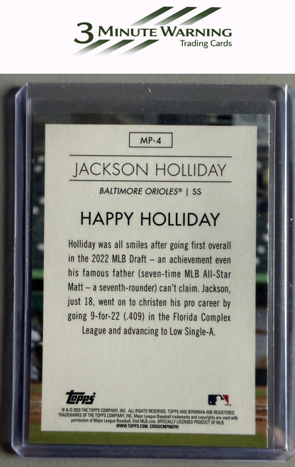 2023 Bowman #MP-4 Jackson Holliday Modern Prospects