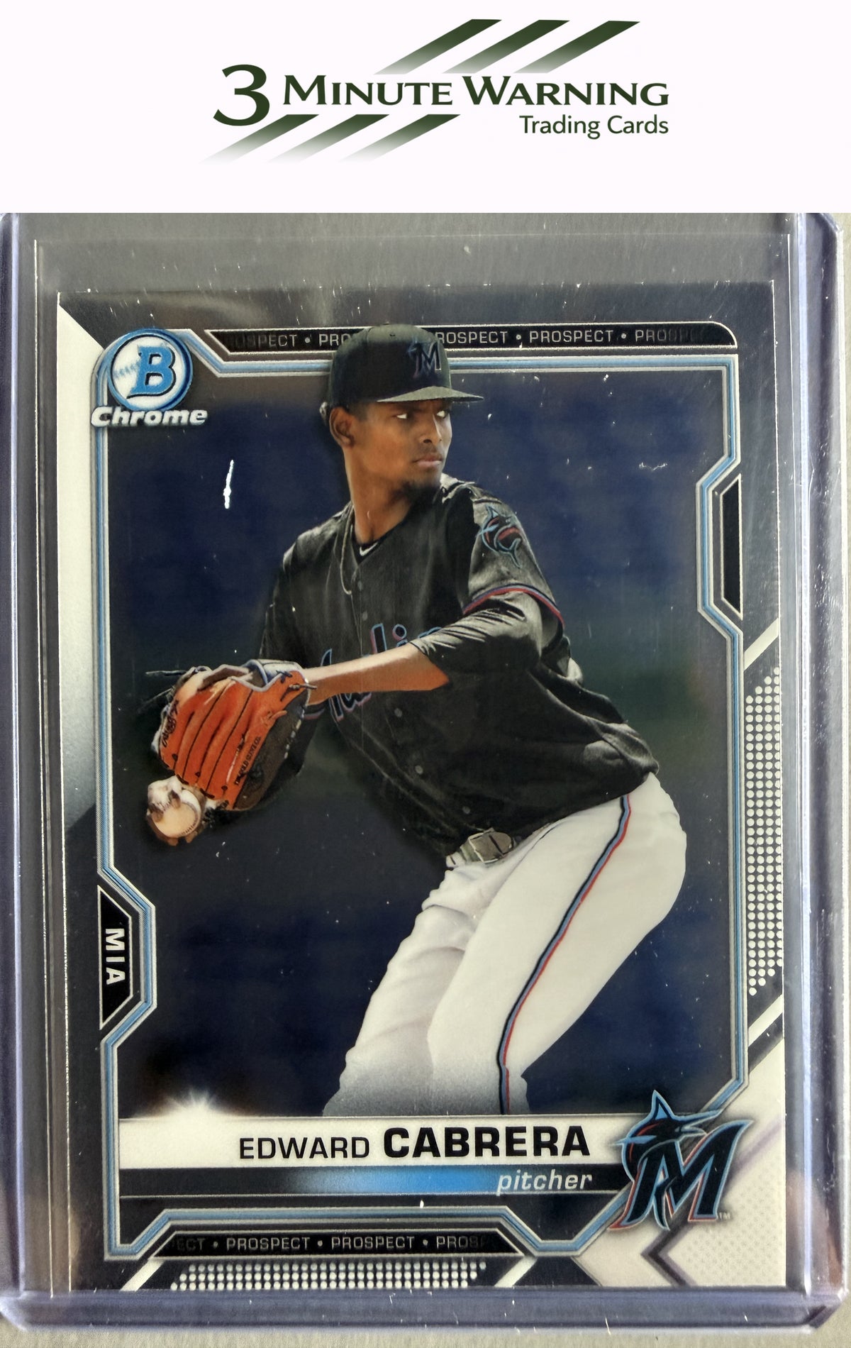 2021 Bowman #BCP-141 Edward Cabrera Chrome Prospects