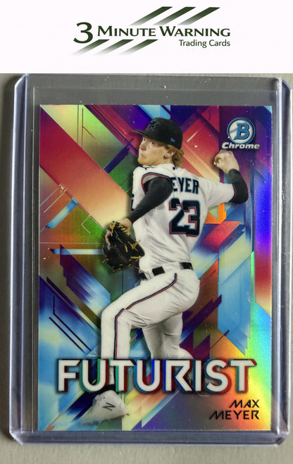 2021 Bowman #FUT-MM Max Meyer Chrome Futurist