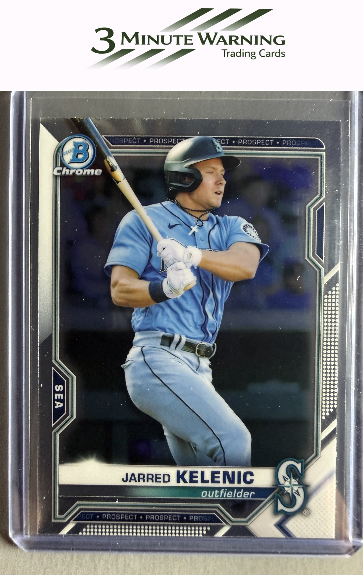 2021 Bowman #BCP-102 Jarred Kelenic Chrome Prospects