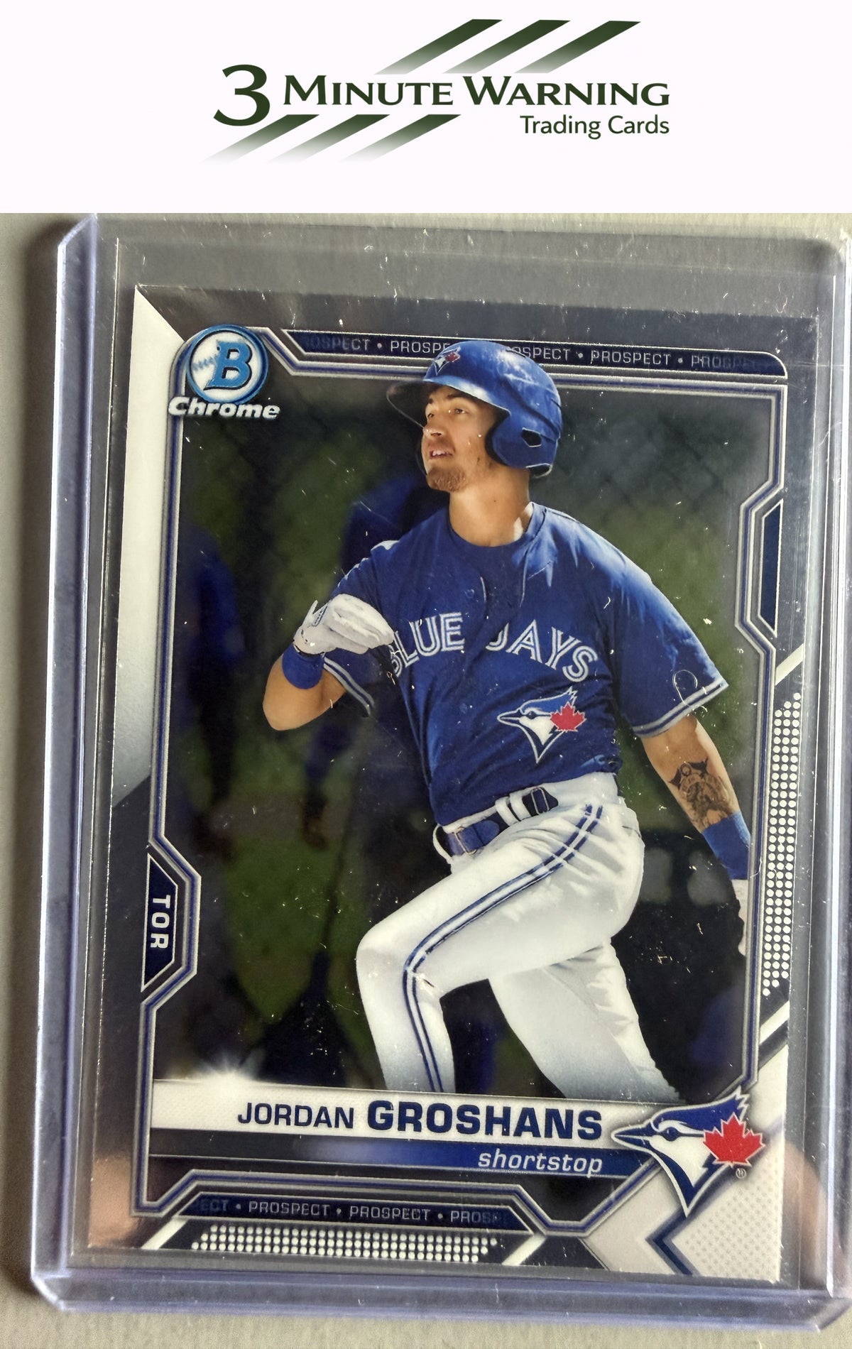 2021 Bowman #BCP-70 Jordan Groshans Chrome Prospects