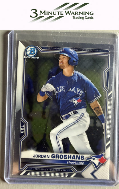 2021 Bowman #BCP-70 Jordan Groshans Chrome Prospects