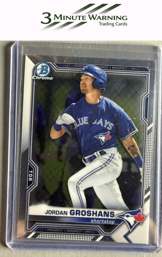 2021 Bowman #BCP-70 Jordan Groshans Chrome Prospects
