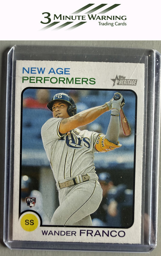 2022 Topps Heritage #NAP-1 Wander Franco New Age Performers