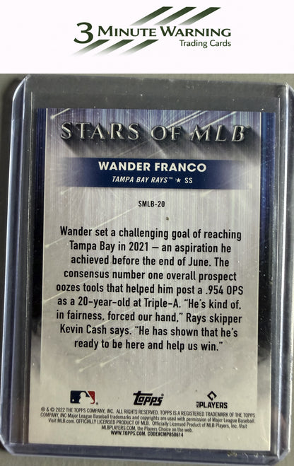 2022 Topps #SMLB-20 Wander Franco Stars of MLB