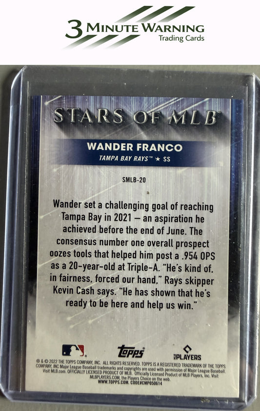 2022 Topps #SMLB-20 Wander Franco Stars of MLB