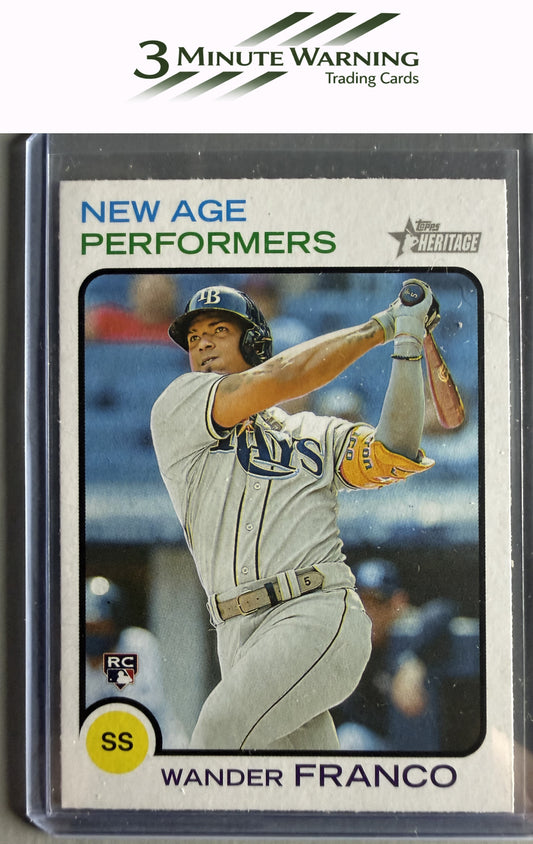 2022 Topps Heritage #NAP-1 Wander Franco New Age Performers