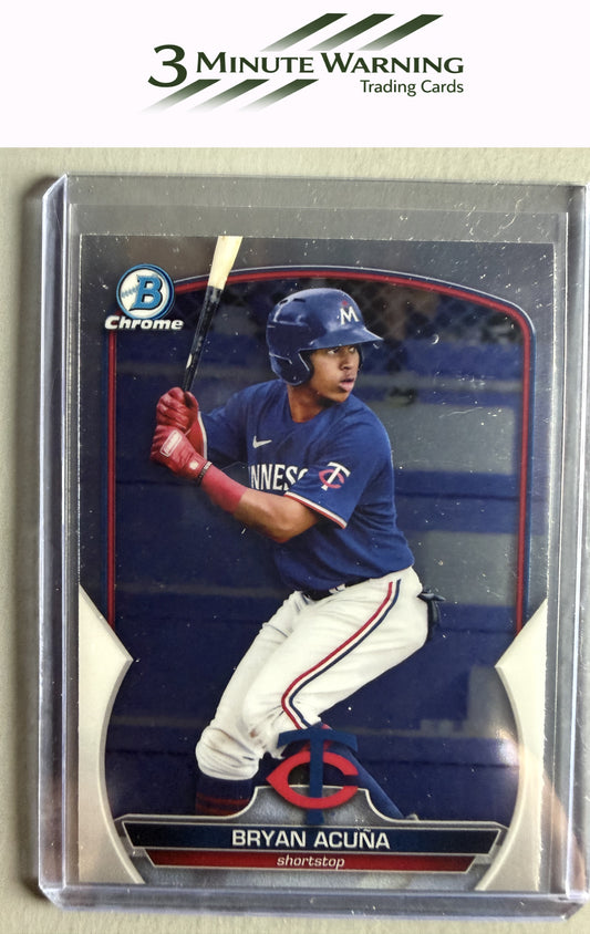 2023 Bowman #BCP-37 Bryan Acuna Chrome Prospects
