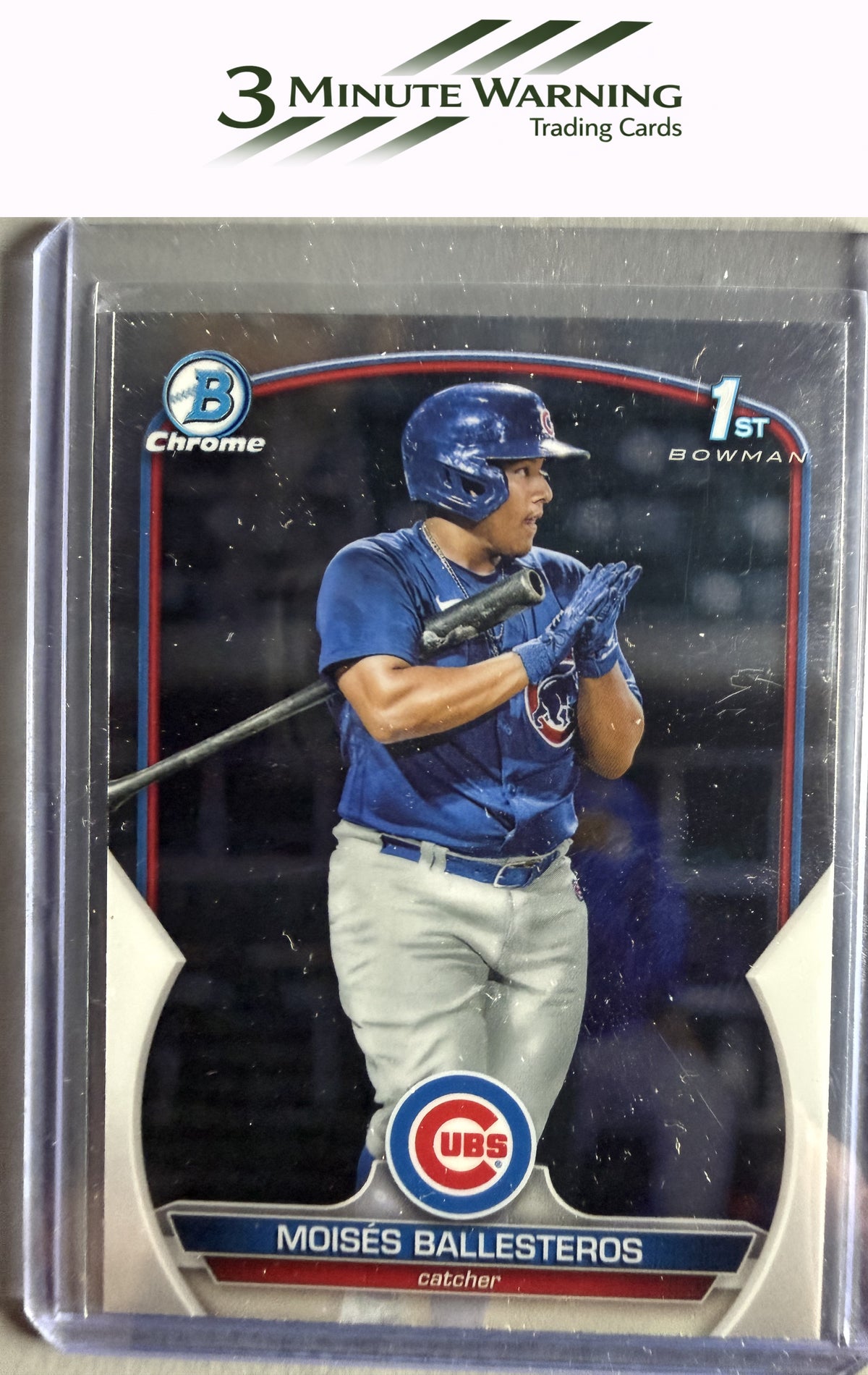 2023 Bowman #BCP-11 Moises Ballesteros Chrome Prospects