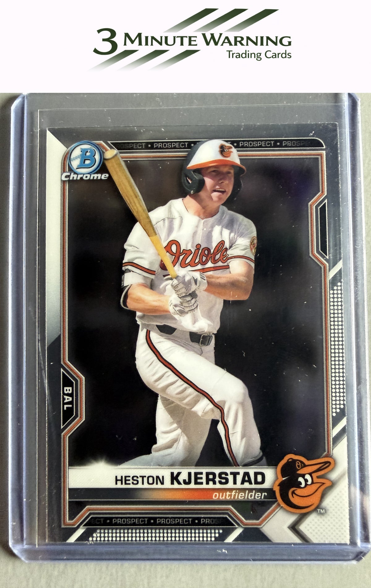 2021 Bowman #BCP-138 Heston Kjerstad Chrome Prospects