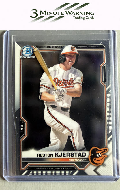 2021 Bowman #BCP-138 Heston Kjerstad Chrome Prospects