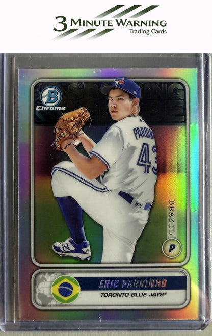 2020 Bowman #STG-EP Eric Pardinho Chrome Spanning the Globe