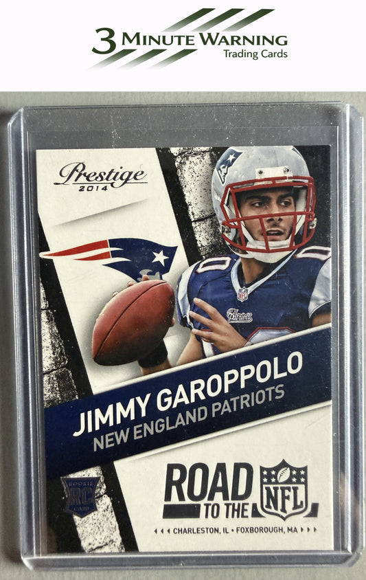 2014 Panini Prestige #11 Jimmy Garoppolo Road to the NFL