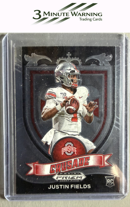 2021 Panini Prizm Draft Picks Collegiate #163 Justin Fields