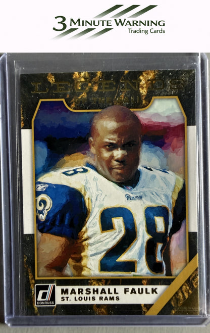 2019 Donruss #LF-11 Marshall Faulk Legends of the Fall