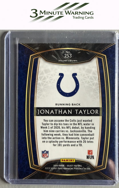2020 Panini Select #253 Jonathan Taylor