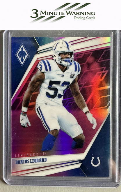 2019 Panini Phoenix #32 Darius Leonard Pink #/199
